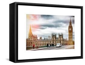 Palace of Westminster and Big Ben - Westminster Bridge - London - England - United Kingdom-Philippe Hugonnard-Framed Stretched Canvas
