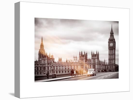 Palace of Westminster and Big Ben - Westminster Bridge - London - England - United Kingdom-Philippe Hugonnard-Stretched Canvas