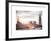 Palace of Westminster and Big Ben - Westminster Bridge - London - England - United Kingdom-Philippe Hugonnard-Framed Art Print