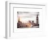 Palace of Westminster and Big Ben - Westminster Bridge - London - England - United Kingdom-Philippe Hugonnard-Framed Art Print