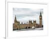 Palace of Westminster and Big Ben - Westminster Bridge - London - England - United Kingdom-Philippe Hugonnard-Framed Art Print