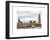 Palace of Westminster and Big Ben - Westminster Bridge - London - England - United Kingdom-Philippe Hugonnard-Framed Art Print