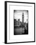 Palace of Westminster and Big Ben - Westminster Bridge - London - England - United Kingdom-Philippe Hugonnard-Framed Art Print