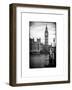 Palace of Westminster and Big Ben - Westminster Bridge - London - England - United Kingdom-Philippe Hugonnard-Framed Art Print