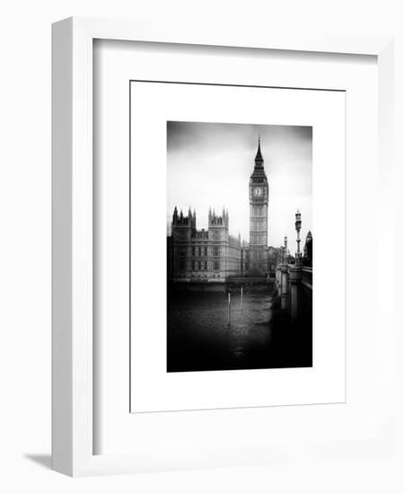 Palace of Westminster and Big Ben - Westminster Bridge - London - England - United Kingdom-Philippe Hugonnard-Framed Art Print