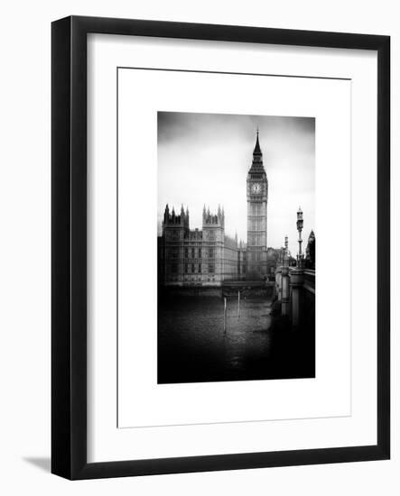 Palace of Westminster and Big Ben - Westminster Bridge - London - England - United Kingdom-Philippe Hugonnard-Framed Art Print