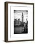 Palace of Westminster and Big Ben - Westminster Bridge - London - England - United Kingdom-Philippe Hugonnard-Framed Art Print