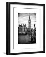 Palace of Westminster and Big Ben - Westminster Bridge - London - England - United Kingdom-Philippe Hugonnard-Framed Art Print