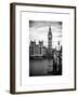 Palace of Westminster and Big Ben - Westminster Bridge - London - England - United Kingdom-Philippe Hugonnard-Framed Art Print