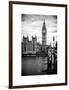 Palace of Westminster and Big Ben - Westminster Bridge - London - England - United Kingdom-Philippe Hugonnard-Framed Art Print