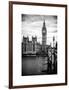 Palace of Westminster and Big Ben - Westminster Bridge - London - England - United Kingdom-Philippe Hugonnard-Framed Art Print