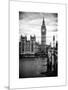 Palace of Westminster and Big Ben - Westminster Bridge - London - England - United Kingdom-Philippe Hugonnard-Mounted Art Print