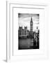 Palace of Westminster and Big Ben - Westminster Bridge - London - England - United Kingdom-Philippe Hugonnard-Framed Art Print