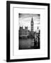 Palace of Westminster and Big Ben - Westminster Bridge - London - England - United Kingdom-Philippe Hugonnard-Framed Art Print