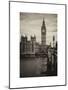 Palace of Westminster and Big Ben - Westminster Bridge - London - England - United Kingdom-Philippe Hugonnard-Mounted Art Print