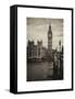 Palace of Westminster and Big Ben - Westminster Bridge - London - England - United Kingdom-Philippe Hugonnard-Framed Stretched Canvas