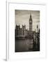 Palace of Westminster and Big Ben - Westminster Bridge - London - England - United Kingdom-Philippe Hugonnard-Framed Art Print