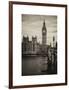 Palace of Westminster and Big Ben - Westminster Bridge - London - England - United Kingdom-Philippe Hugonnard-Framed Art Print