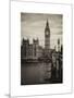 Palace of Westminster and Big Ben - Westminster Bridge - London - England - United Kingdom-Philippe Hugonnard-Mounted Art Print