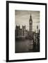 Palace of Westminster and Big Ben - Westminster Bridge - London - England - United Kingdom-Philippe Hugonnard-Framed Art Print