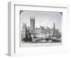 Palace of Westminster, London, C1860-Robert S Groom-Framed Giclee Print