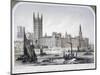 Palace of Westminster, London, C1860-Robert S Groom-Mounted Giclee Print
