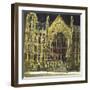 Palace of Westminster, London-Susan Brown-Framed Giclee Print