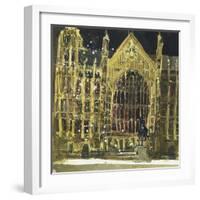 Palace of Westminster, London-Susan Brown-Framed Giclee Print