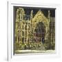 Palace of Westminster, London-Susan Brown-Framed Giclee Print