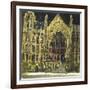 Palace of Westminster, London-Susan Brown-Framed Giclee Print