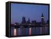 Palace of Westminster, Pre Dawn, London-Richard Bryant-Framed Stretched Canvas