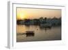 Palace on Lake Pichola, Udaipur, Rajasthan, India.-Inger Hogstrom-Framed Photographic Print