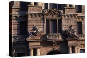 Palace on Lenbachplatz, Munich, Detail, Germany-null-Stretched Canvas