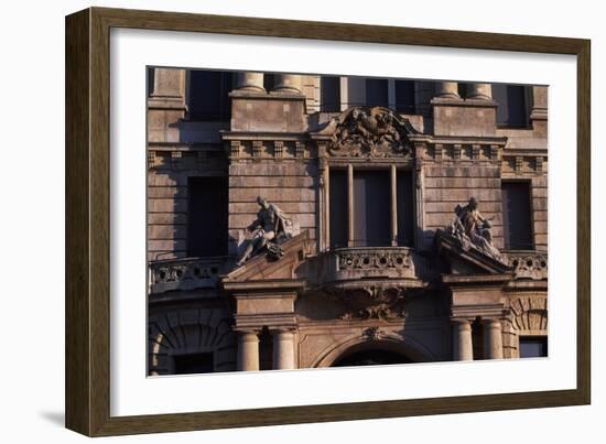 Palace on Lenbachplatz, Munich, Detail, Germany-null-Framed Giclee Print