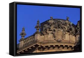 Palace on Lenbachplatz, Munich, Detail, Germany-null-Framed Stretched Canvas