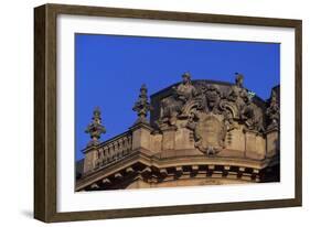 Palace on Lenbachplatz, Munich, Detail, Germany-null-Framed Giclee Print
