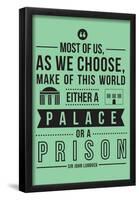 Palace Or A Prison-null-Framed Poster