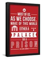 Palace Or A Prison-null-Framed Poster