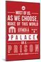 Palace Or A Prison-null-Mounted Poster