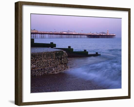 Palace Pier, Brighton, East Sussex, England, UK-Jon Arnold-Framed Photographic Print