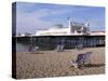 Palace Pier, Brighton, East Sussex, England, United Kingdom-Walter Rawlings-Stretched Canvas