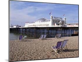 Palace Pier, Brighton, East Sussex, England, United Kingdom-Walter Rawlings-Mounted Photographic Print