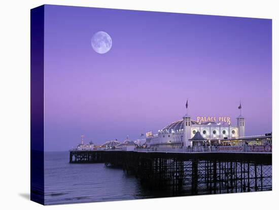 Palace Pier, Brighton, East Sussex, England-Rex Butcher-Stretched Canvas