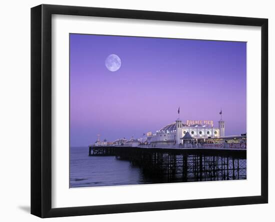 Palace Pier, Brighton, East Sussex, England-Rex Butcher-Framed Photographic Print