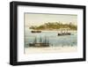 Palace Point, Constantinople - 'La Pointe Du Seraile' or 'saray Burnu' (In Turkish)-null-Framed Photographic Print