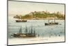Palace Point, Constantinople - 'La Pointe Du Seraile' or 'saray Burnu' (In Turkish)-null-Mounted Photographic Print