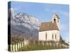 Palace Schloss Englar. the Chapel Sankt Sebastian. South Tyrol, Italy-Martin Zwick-Stretched Canvas