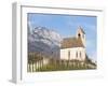 Palace Schloss Englar. the Chapel Sankt Sebastian. South Tyrol, Italy-Martin Zwick-Framed Photographic Print