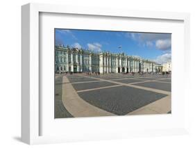 Palace Square (Dvortsovaya Place) and the Winter Palace (State Hermitage Museum), UNESCO World Heri-Miles Ertman-Framed Photographic Print