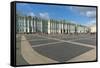 Palace Square (Dvortsovaya Place) and the Winter Palace (State Hermitage Museum), UNESCO World Heri-Miles Ertman-Framed Stretched Canvas